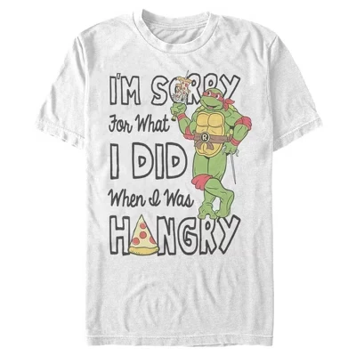 Мужская футболка Sorry for Hangry белого цвета