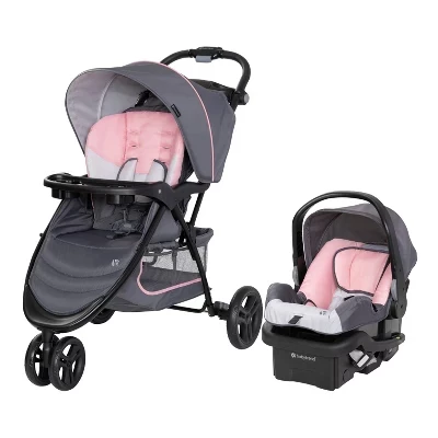 Тревел-система Baby Trend EZ Ride с автокреслом EZ‑Lift, розовая