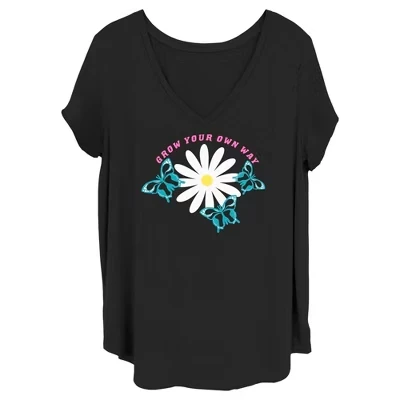 Футболка Juniors Womens Lost Gods Grow Your Own Way черная