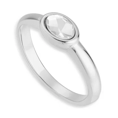 ВОДОНЕПРОНИЦАЕМОЕ овальное светящееся кольцо EVRY JEWELS с золотым или посеребренным покрытием