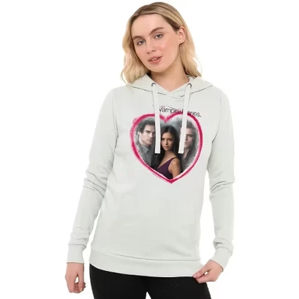 Женское худи Vampire Diaries Girls Choice, шалфейное