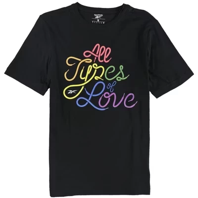 Мужская футболка Reebok All Types Of Love, черная