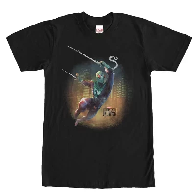 Men's  Spider-Man Unlimited Bullet Points T-Shirt black