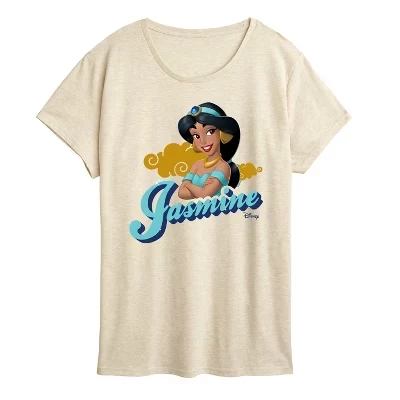 Женская футболка с коротким рукавом Jasmine Headshot и графическим рисунком birch
