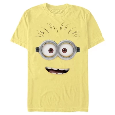 Мужская футболка с миньонами Big Face Tom Big Face banana