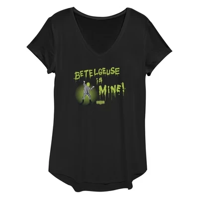 Женская футболка Betelgeuse Is Mine черного цвета