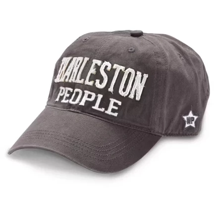 Мужская регулируемая кепка Pavilion Gift Company Charleston People, темно-серая
