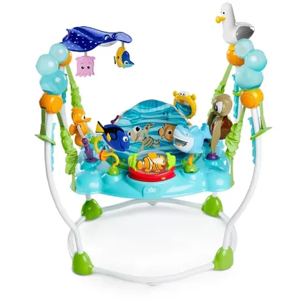 Джемпер Disney Baby Finding Nemo Sea of Activities Jumper: Проигрывает музыку, Отдельно стоящий, Вместимость не более 25 фунтов