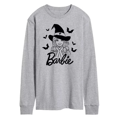 Мужская футболка с длинным рукавом Witch с графическим рисунком athletic heather