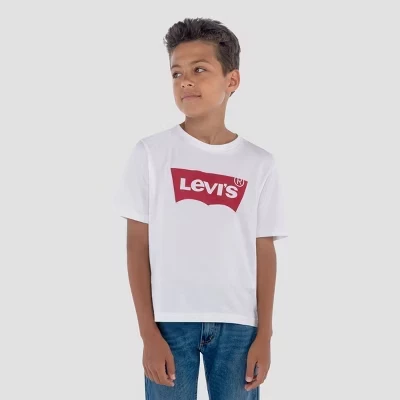 Футболка Levi's® Для мальчиков с коротким рукавом и логотипом 