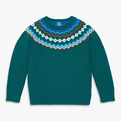 Детский свитер Fair Isle из ели