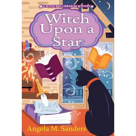 Ведьма на звезде — Angela M. Sanders, мягкая обложка