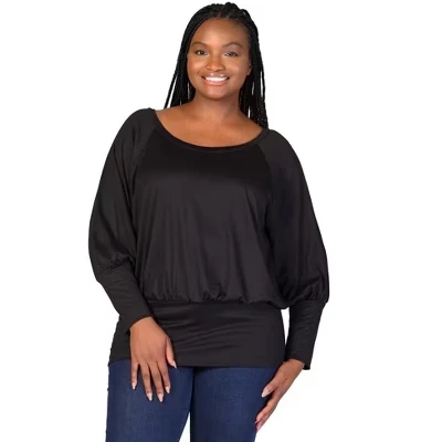 Женский топ 24seven Comfort Apparel, черный