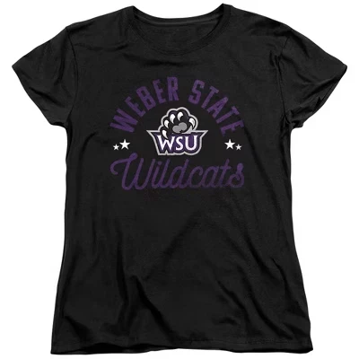 Женская футболка Weber State University Wildcats от athletic heather