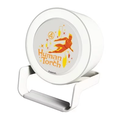 Зарядное устройство для ночного освещения Marvel Fantastic 4 Badge и динамик Bluetooth human torch