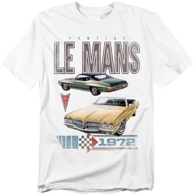 Мужская футболка Pontiac Le Mans 72 белого цвета