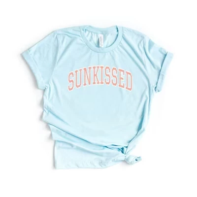 Женская футболка с коротким рукавом Sunkissed и графическим принтом в стиле 