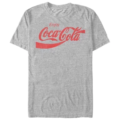 Мужская футболка с логотипом Coca-Cola Enjoy 1: спортивный вереск