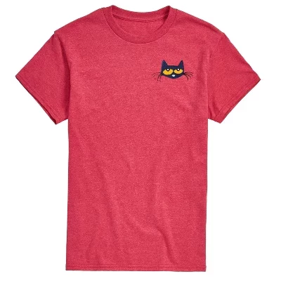 Мужская футболка Life Is Groovy с коротким рукавом и графическим рисунком heather red