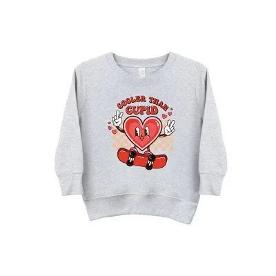 Детская толстовка The Juniper Shop «Круче Купидона», серая