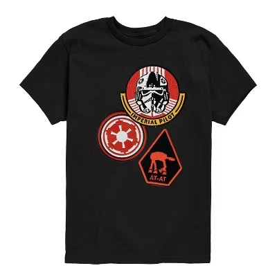 Графическая футболка Imperial Pilot с коротким рукавом черного цвета