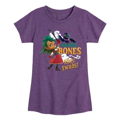 Облегающая футболка с коротким рукавом и рисунком Bonnie Bones Queen of the Pirates