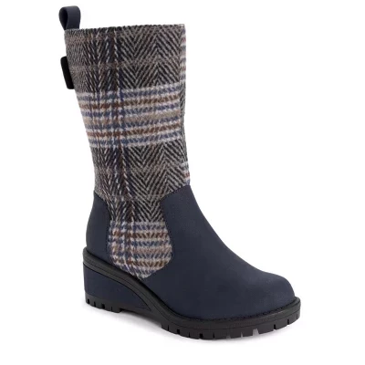 Женские ботинки MUK LUKS Norway Floro на танкетке