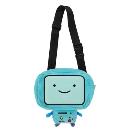 Плюшевая сумка через плечо Adventure Time BMO, 24 см