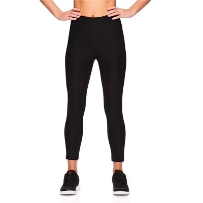 Женские капри-леггинсы Reebok High Rise, черные