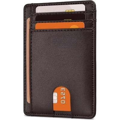 Унисекс-кошелек LEVEN SIXTEEN RFID, песочно-шоколадный