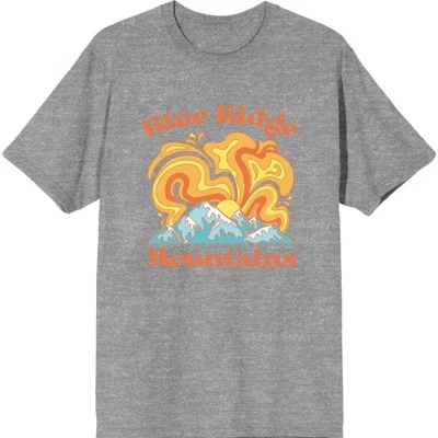 Мужская футболка с коротким рукавом Adventure Society Blue Ridge Mountains
