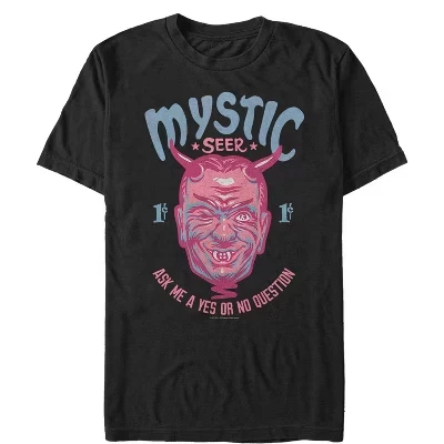 Мужская футболка Mystic Seer Episode черного цвета