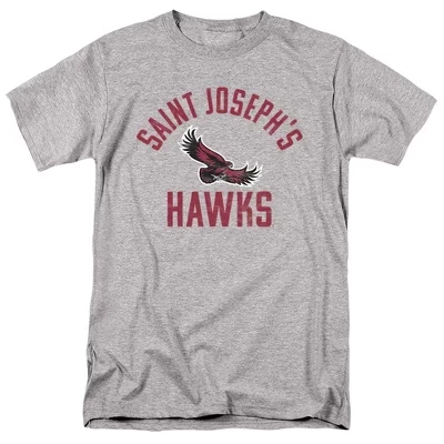 Мужская футболка Saint Joseph's Hawks, меланжевая