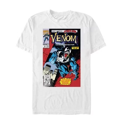 Мужская футболка Venom Lethal Protector Greatest Enemy белого цвета