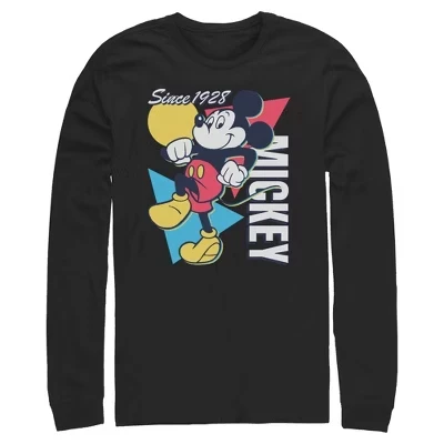 Мужской лонгслив Mickey & Friends Since 1918, черный