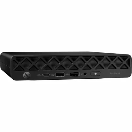 Настольный компьютер HP ProDesk 4 G1i - Intel Core Ultra 5 235T - 16 ГБ - 512 ГБ SSD-накопитель PCI Express NVMe - Мини-ПК - Черный разъем - Чип Intel Q870