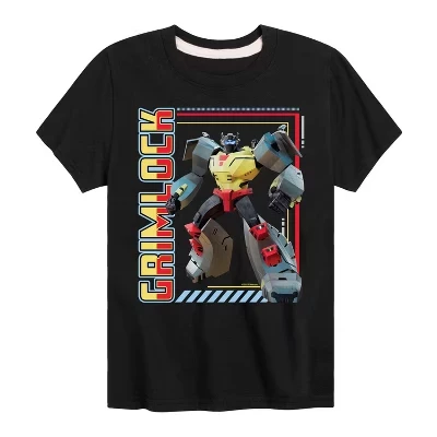 Детская футболка Transformers Grimlock, черная