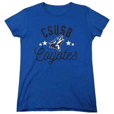 Женская футболка NCAA, San Bernardino Coyotes, синяя