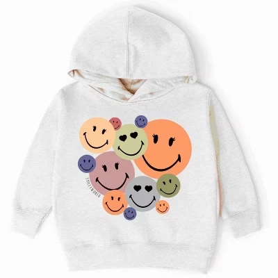 Толстовка для малышей SmileyWorld Stacked Smiles натуральная