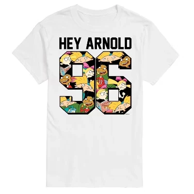Мужская футболка с коротким рукавом и рисунком Arnold 1996, белая