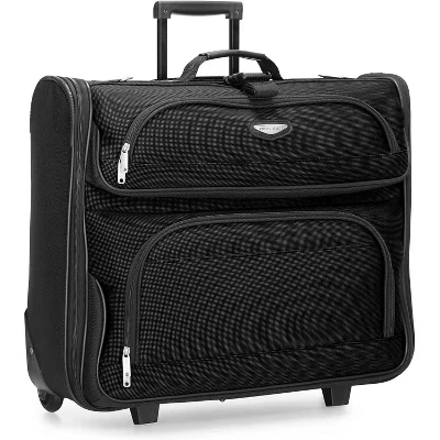 Дорожная сумка Amsterdam Softside на колесиках, черная