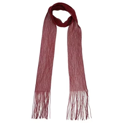 Шарф Unique Bargains однотонный, красный