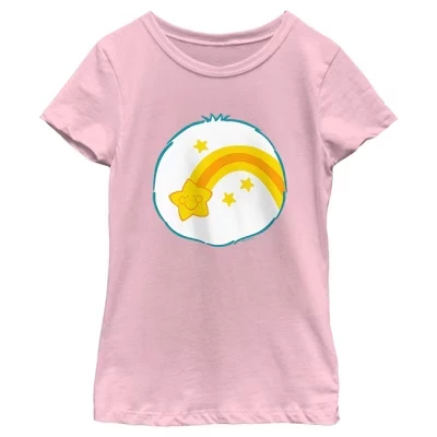 Футболка для девочек Care Bears Wish Bear, розовая