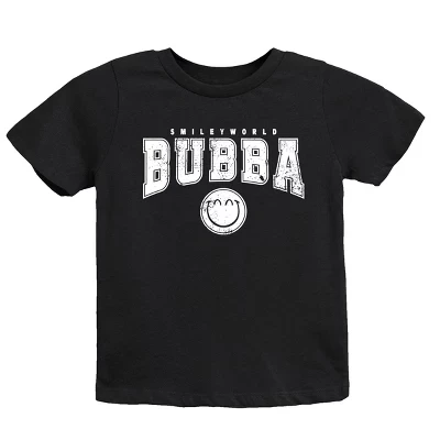 Молодежная футболка SmileyWorld Bubba с коротким рукавом черного цвета