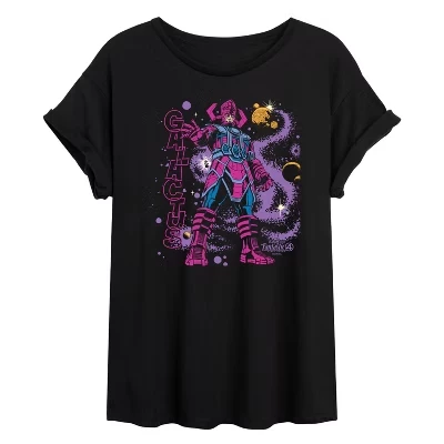 Женская футболка Marvel Fantastic Four Galactus, черная