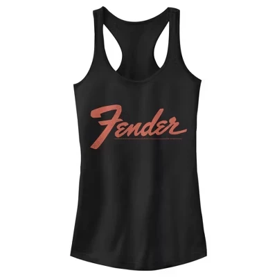 Женская майка Fender Classic Logo, черная