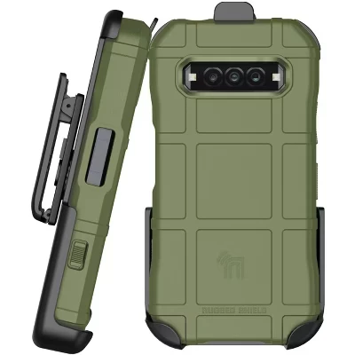 Чехол Nakedcellphone для DuraForce Pro3 с кобурой, оливковый