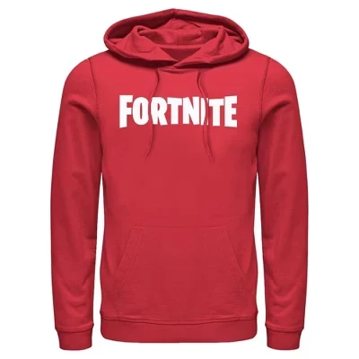 Мужское худи Fortnite Classic White Logo, красное