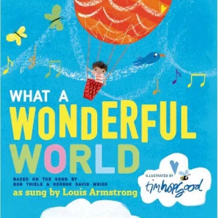 Картонная книга «What a Wonderful World»