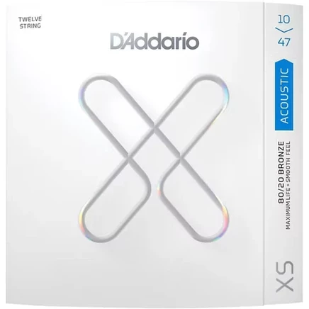 Бронзовые струны D'Addario XS для 12-струнной гитары